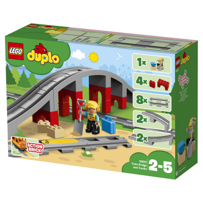 Железнодорожный мост 10872 Lego Duplo