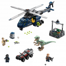 Погоня за Блю на вертолёте 75928 Lego Jurassic World