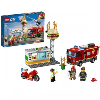 60214 Lego City Пожар в бургер-кафе