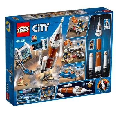 60228 Lego City Ракета для запуска в далекий космос и пульт управления запуском