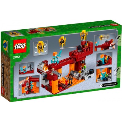 LEGO Minecraft 21154 Конструктор ЛЕГО Майнкрафт Мост ифрита