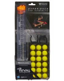 Запасной магазин с шариками 18 штук Nerf Rival, b1594 Hasbro Nerf