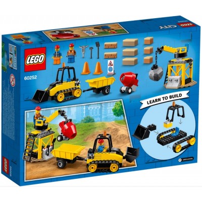 Строительный бульдозер 60252 Lego City
