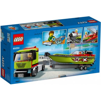 Транспортировщик скоростных катеров 60254 Lego City