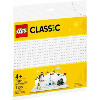 Белая базовая пластина 11010 Lego Classic
