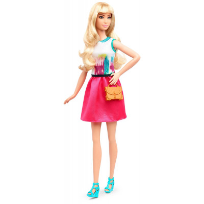 Кукла Barbie Модница с набором одежды, DTD96-DTF06 Barbie Mattel