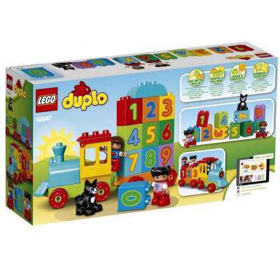 Поезд «Считай и играй», 10847 Lego Duplo