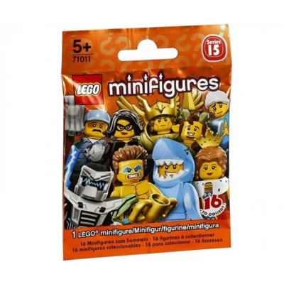 Уборщик, 71011 минифигурка 15-я серия Lego