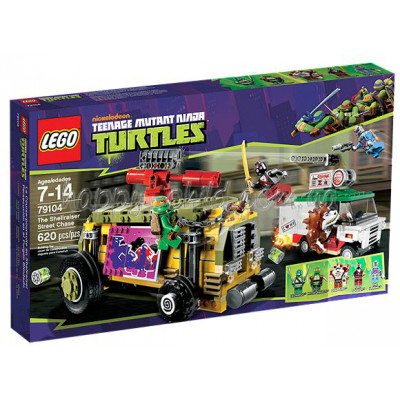 Преследование на грузовике черепашек, 79104 LEGO Черепашки Ниндзя