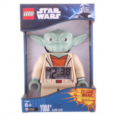 Часы-будильник "Йода", LEGO Star Wars